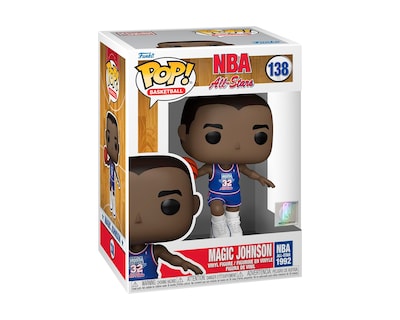 Foto 2 | Funko Pop Basketball Nba All Stars Magic Johnson 138 Blue
