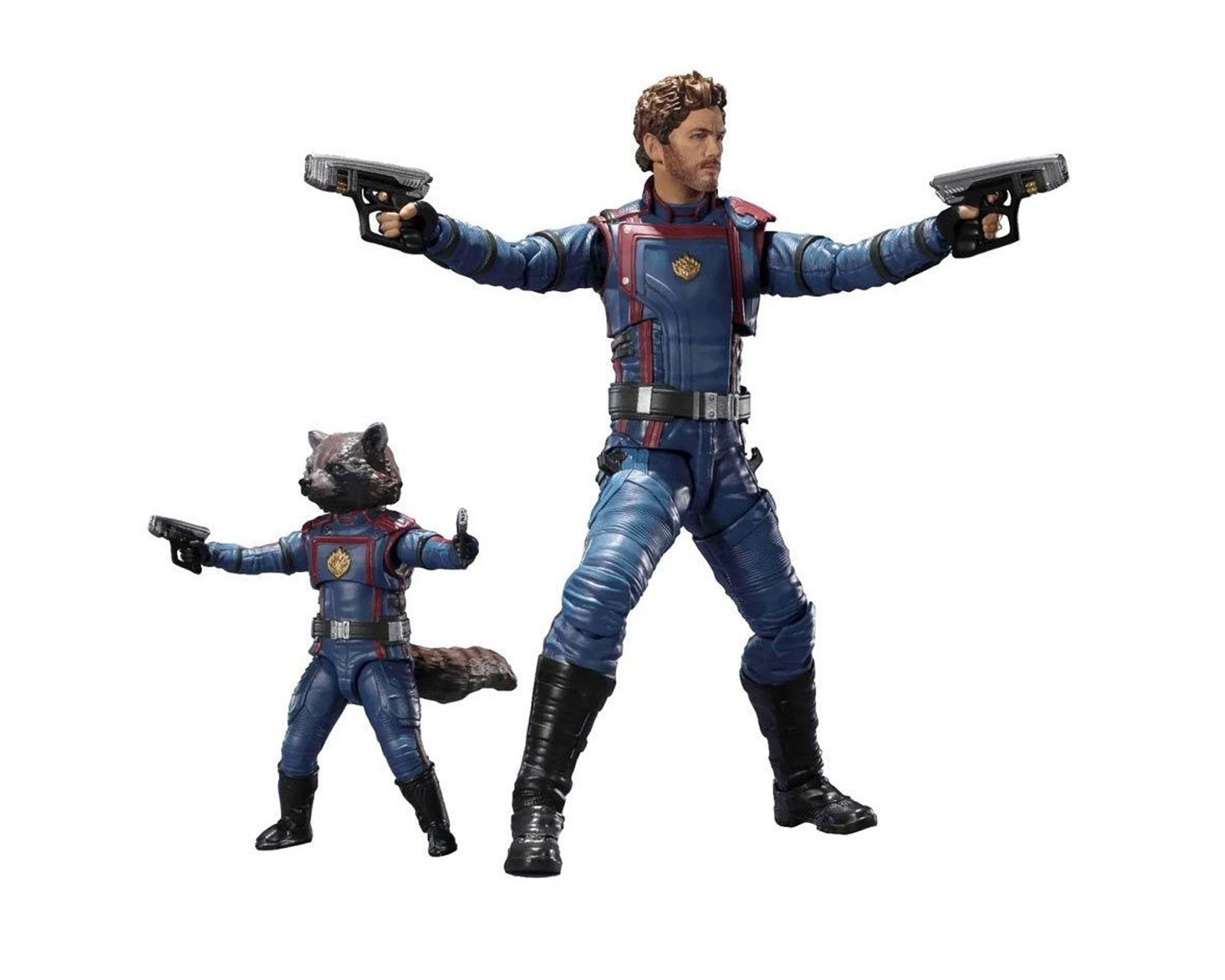 Foto 2 pulgar | Star Lord & Rocket Raccoon Bandai Sh Figuarts Marvel