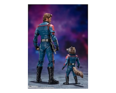 Foto 3 | Star Lord & Rocket Raccoon Bandai Sh Figuarts Marvel