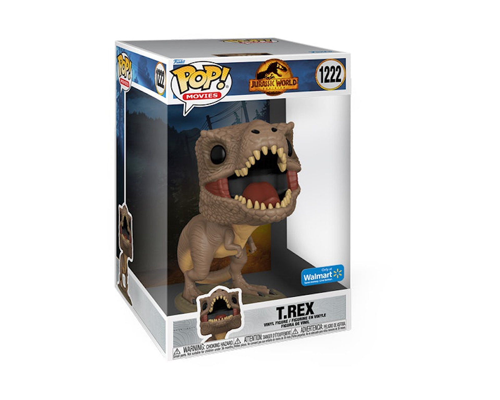Foto 3 pulgar | Funko Pop Movies Jurassic World T. Rex 1222 Especial