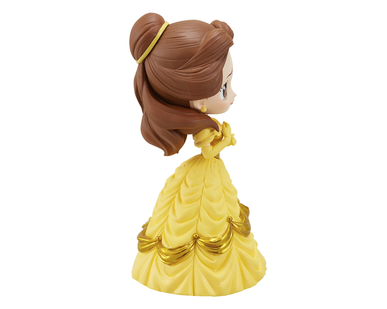 Foto 3 pulgar | Figura Bandai Qposket Disney Bella Vestido Amarillo