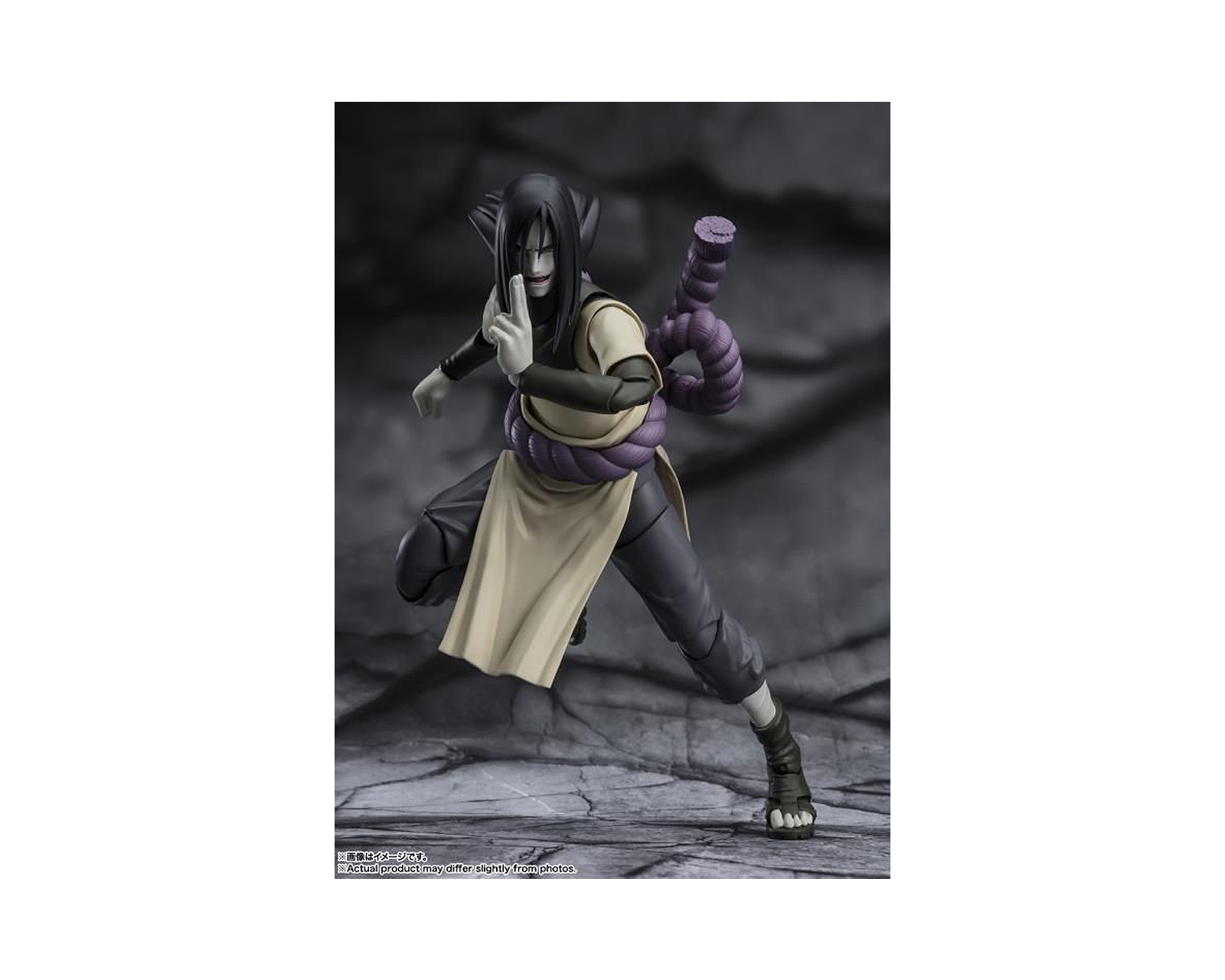 Foto 3 pulgar | Figura Bandai Sh Figuarts Naruto Shippuden Orochimaru Seeker Immortality