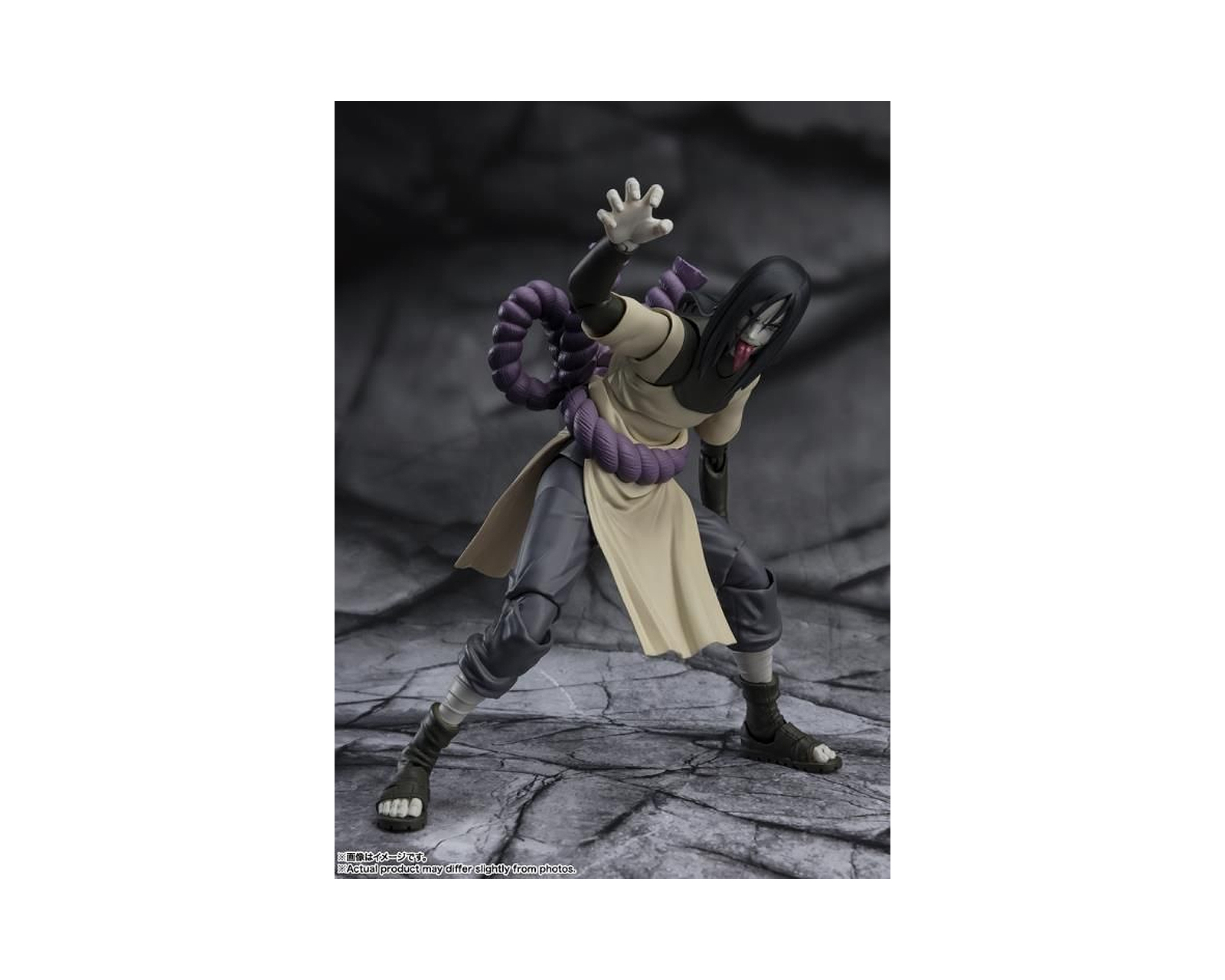 Foto 4 pulgar | Figura Bandai Sh Figuarts Naruto Shippuden Orochimaru Seeker Immortality