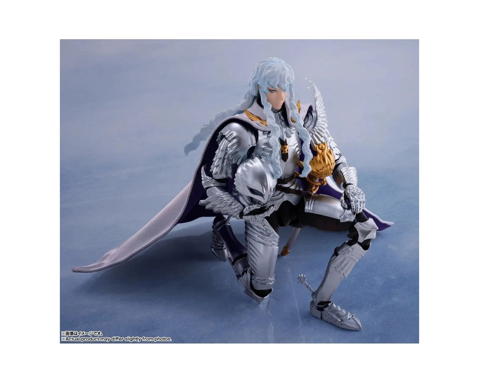 Foto 4 pulgar | Figura Bandai Sh Figuarts Berserk Griffith Hawk Of Light