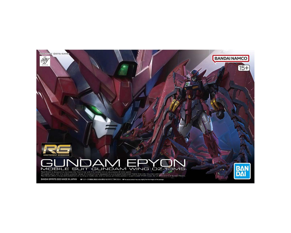 Foto 7 pulgar | Figura Bandai Hobby Armable Rg 1/144 Gundam Epyon