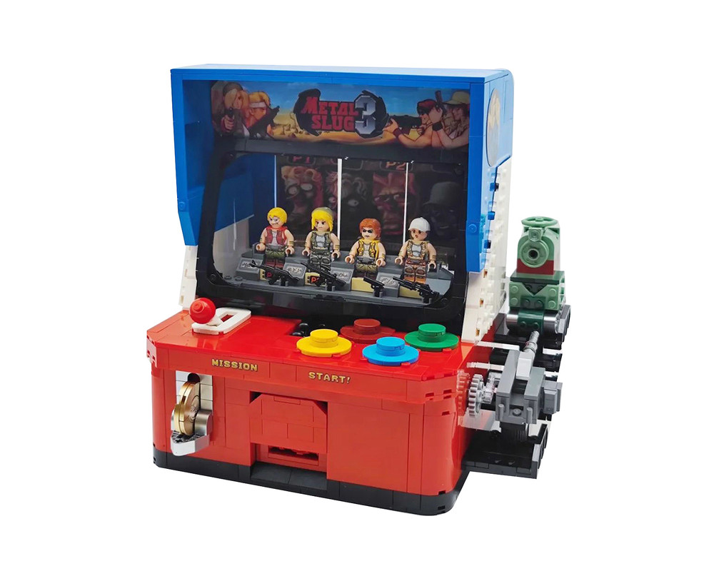 Figura Pantasy Bloques Armables Metal Slug Arcade