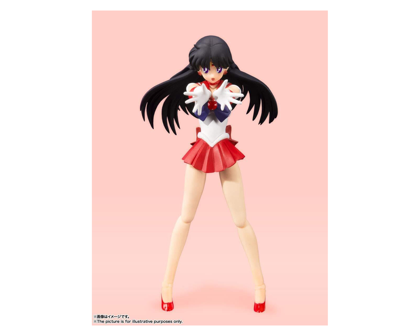 Foto 4 pulgar | Figura Bandai SH Figuarts Sailor Mars Animation Color Edition