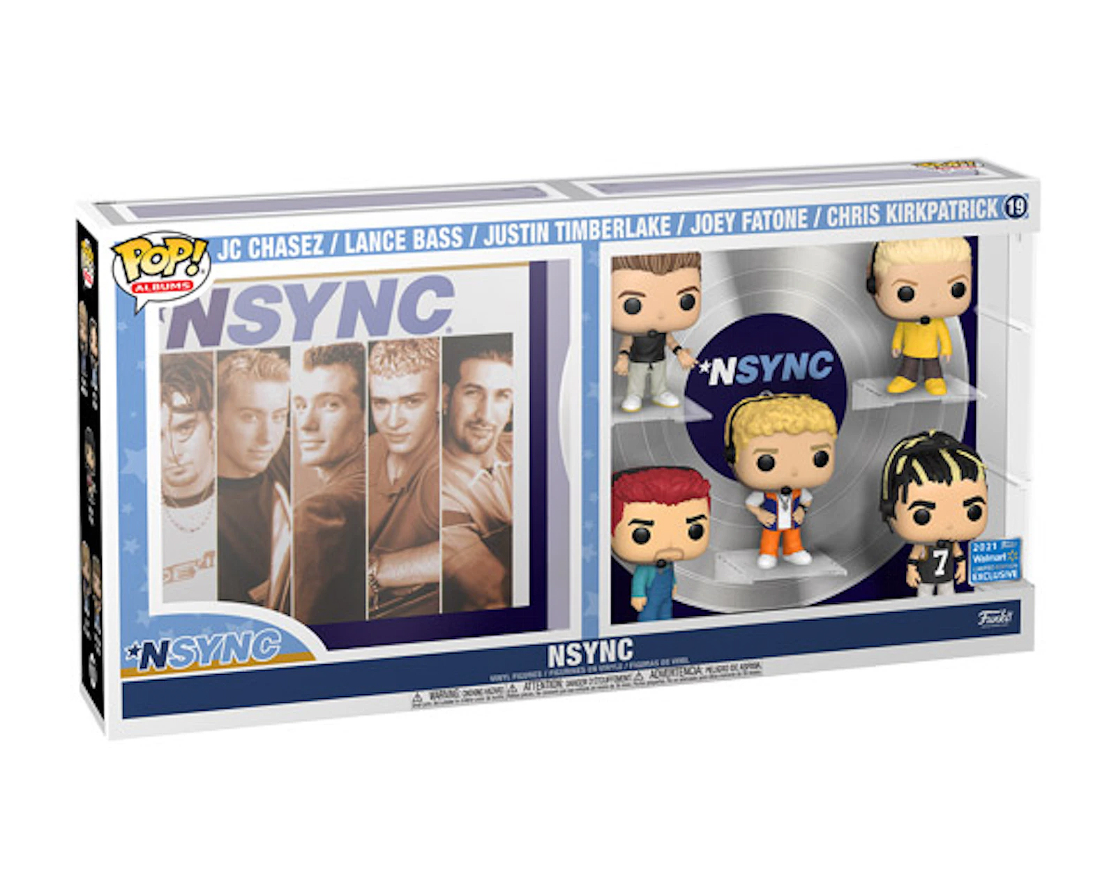 Foto 2 pulgar | Figuras Funko Pop Nsync 19 Albums Justin Timberlake Jc Lance