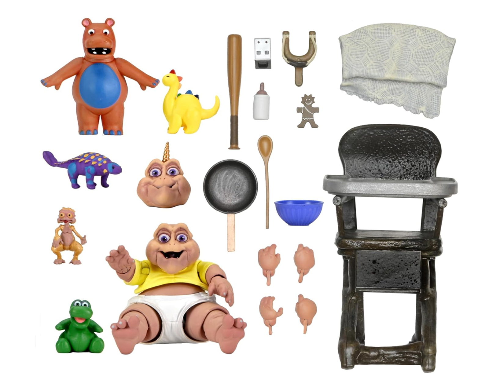 Foto 1 | Figura Neca Dinosaurs Ultimate Baby Sinclair 7 Pulgadas