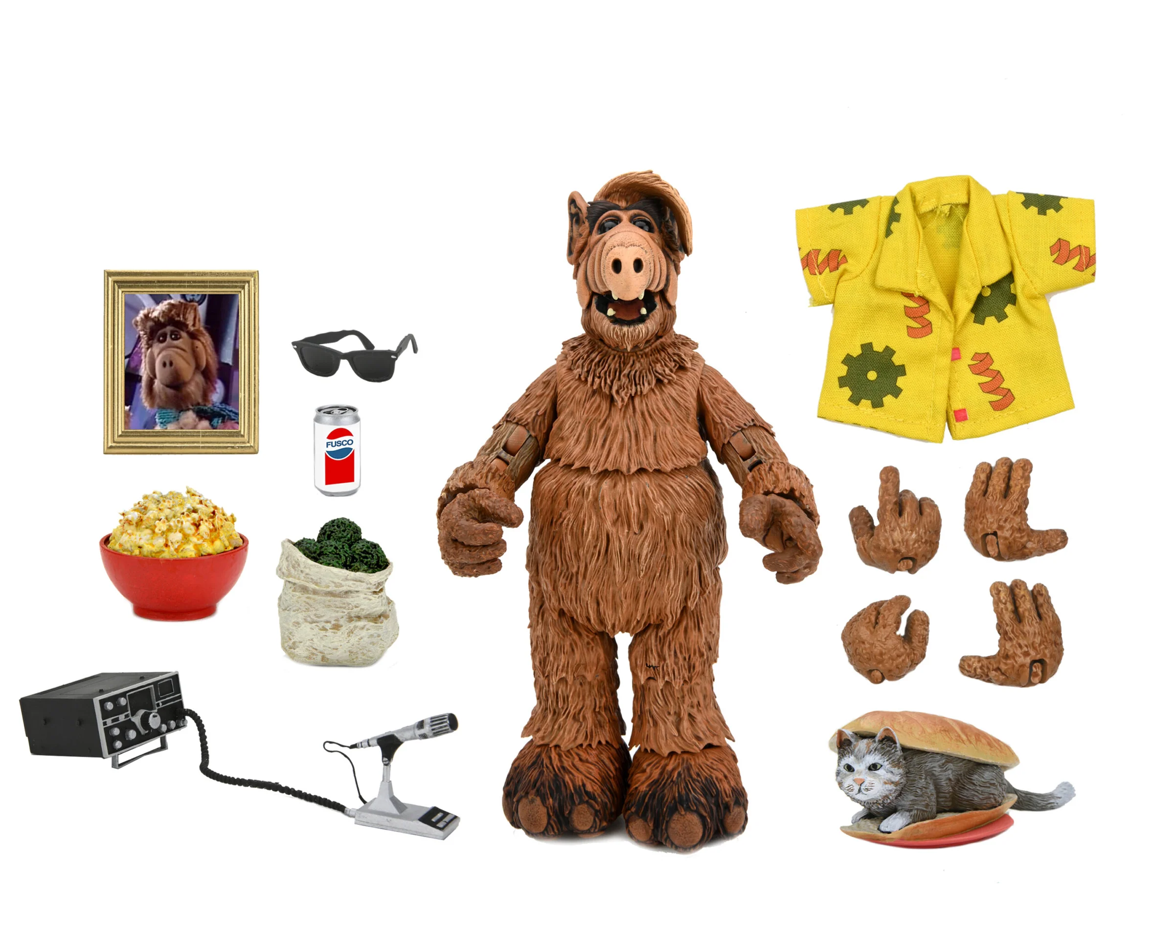 Figura Articulada Neca Ultimate Alf 7 Pulgadas
