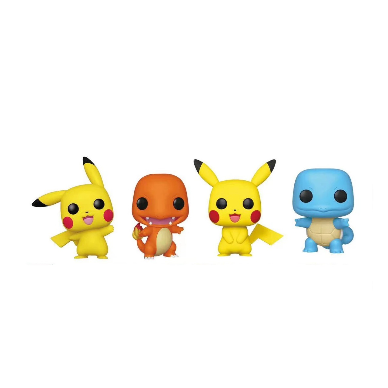 Foto 3 pulgar | Paquete 4 Funkos Pokémon: Pikachu, Squirtle Y Charmander