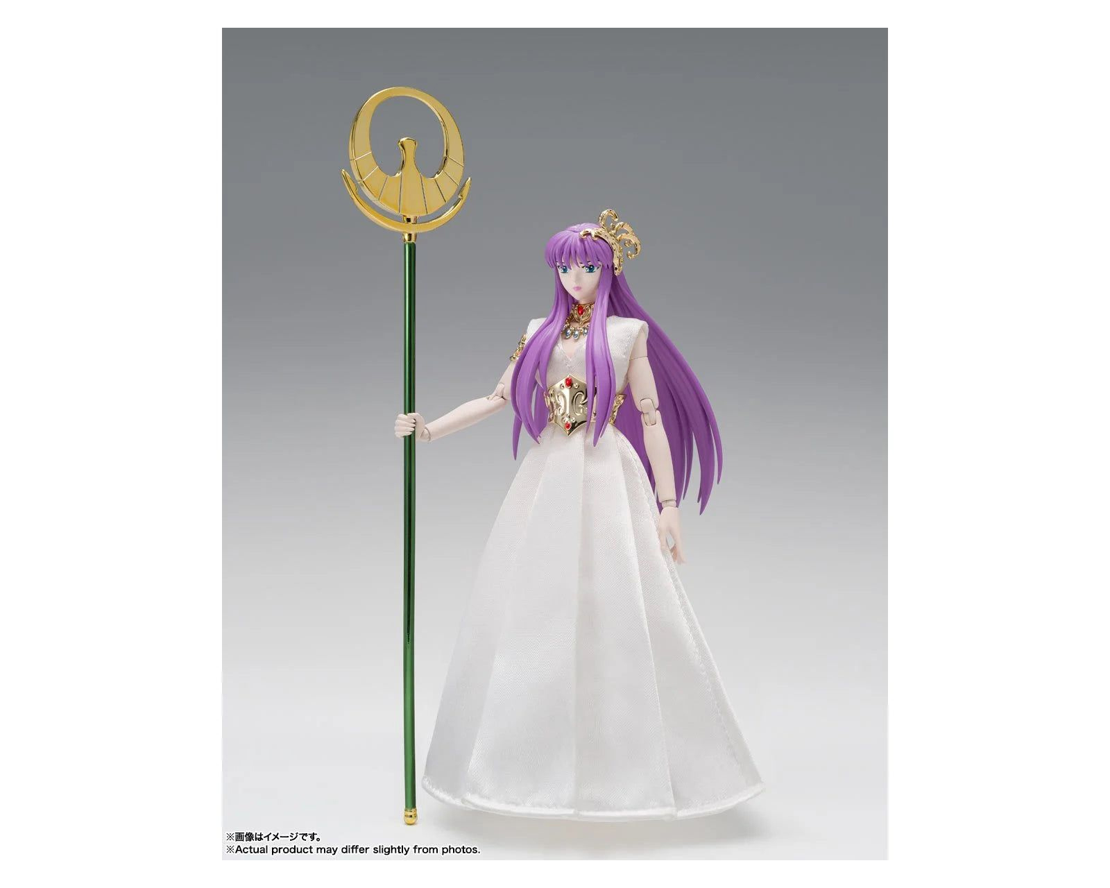 Foto 3 | Figura de acción Diosa Athena y Saori Kido Myth Cloth Ex de Bandai