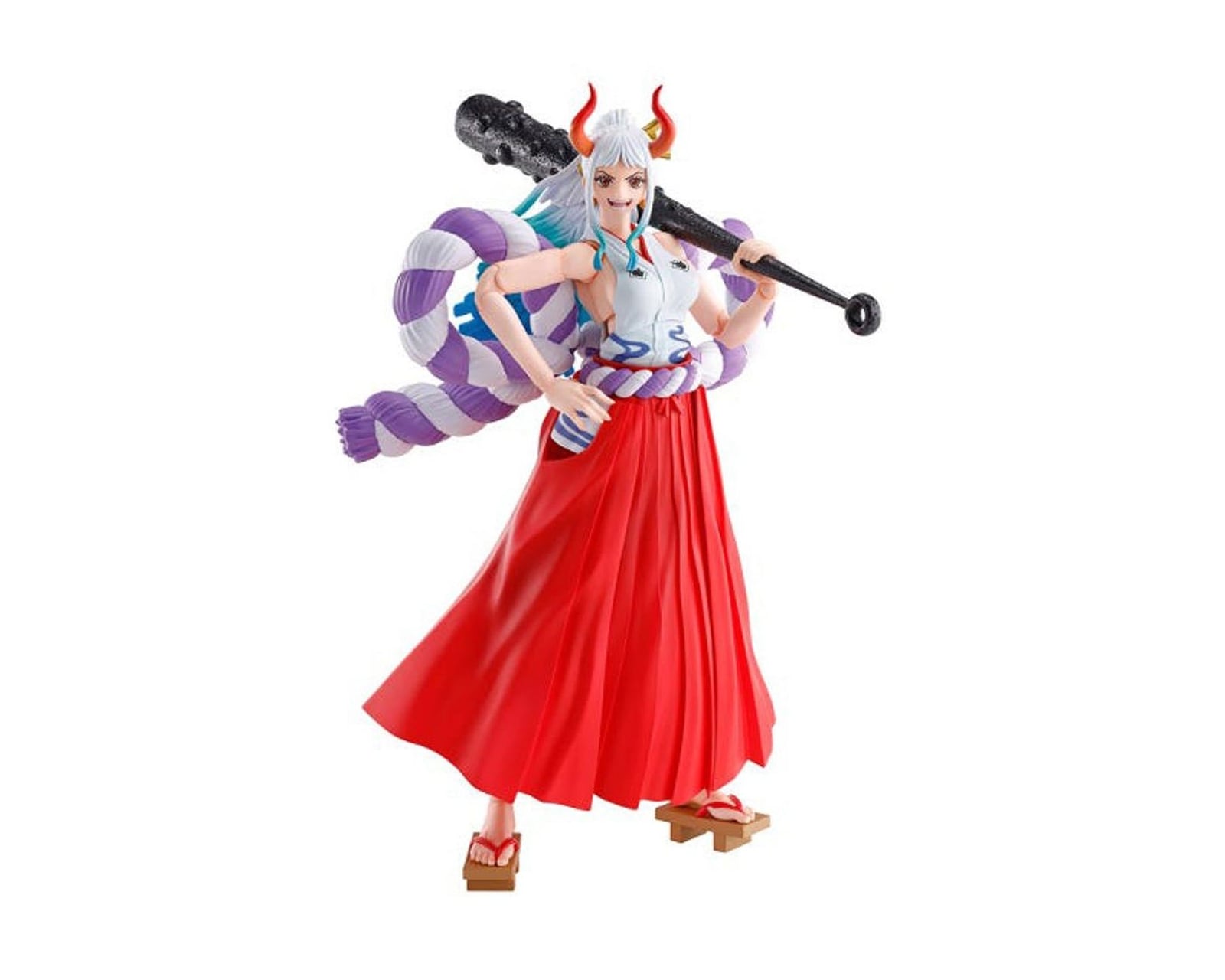 Figura Yamato de One Piece - Línea S.H. Figuarts de Bandai Tamashii Nations $4,364