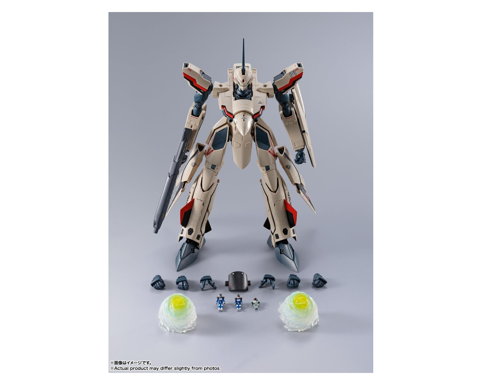 Foto 4 pulgar | Figura Bandai Macross Plus YF-19 Excalibur de Isamu Alva Dyson