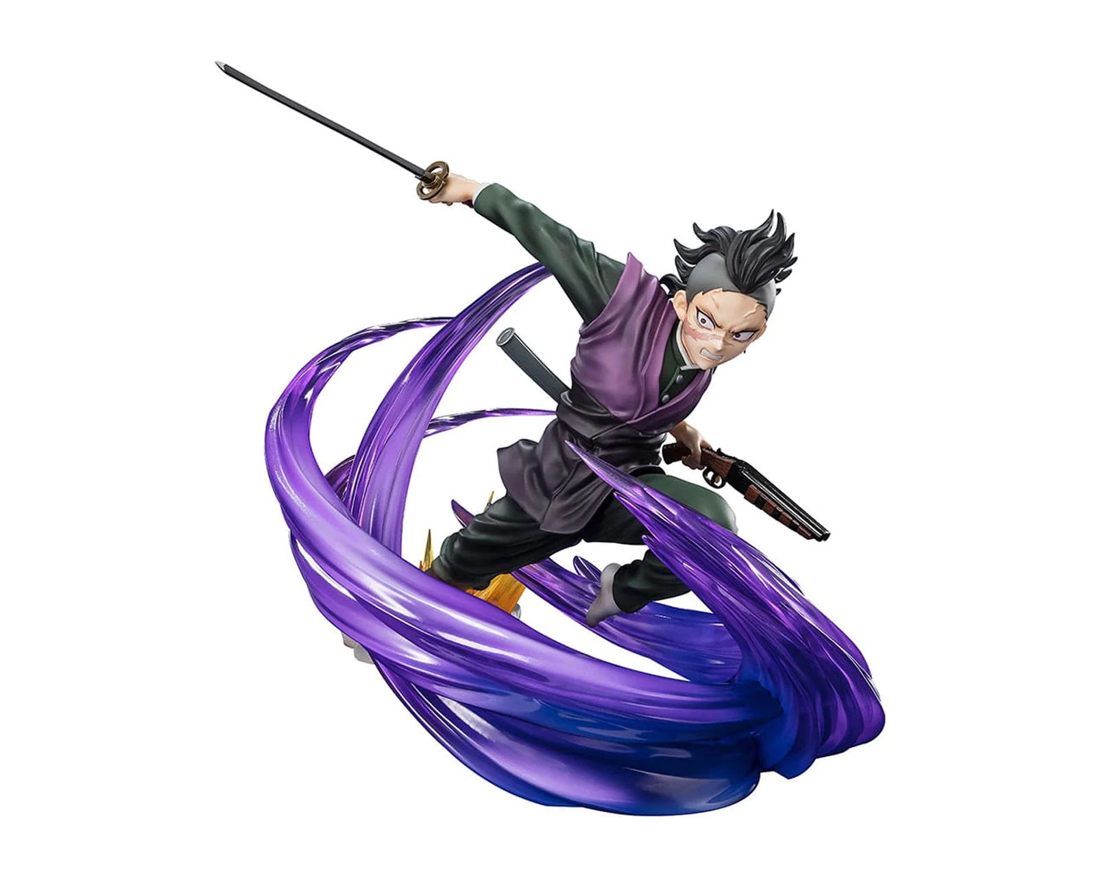 Foto 2 pulgar | Figura de exhibición Bandai Figuarts Zero Demon Slayer - Genya Shinazugawa