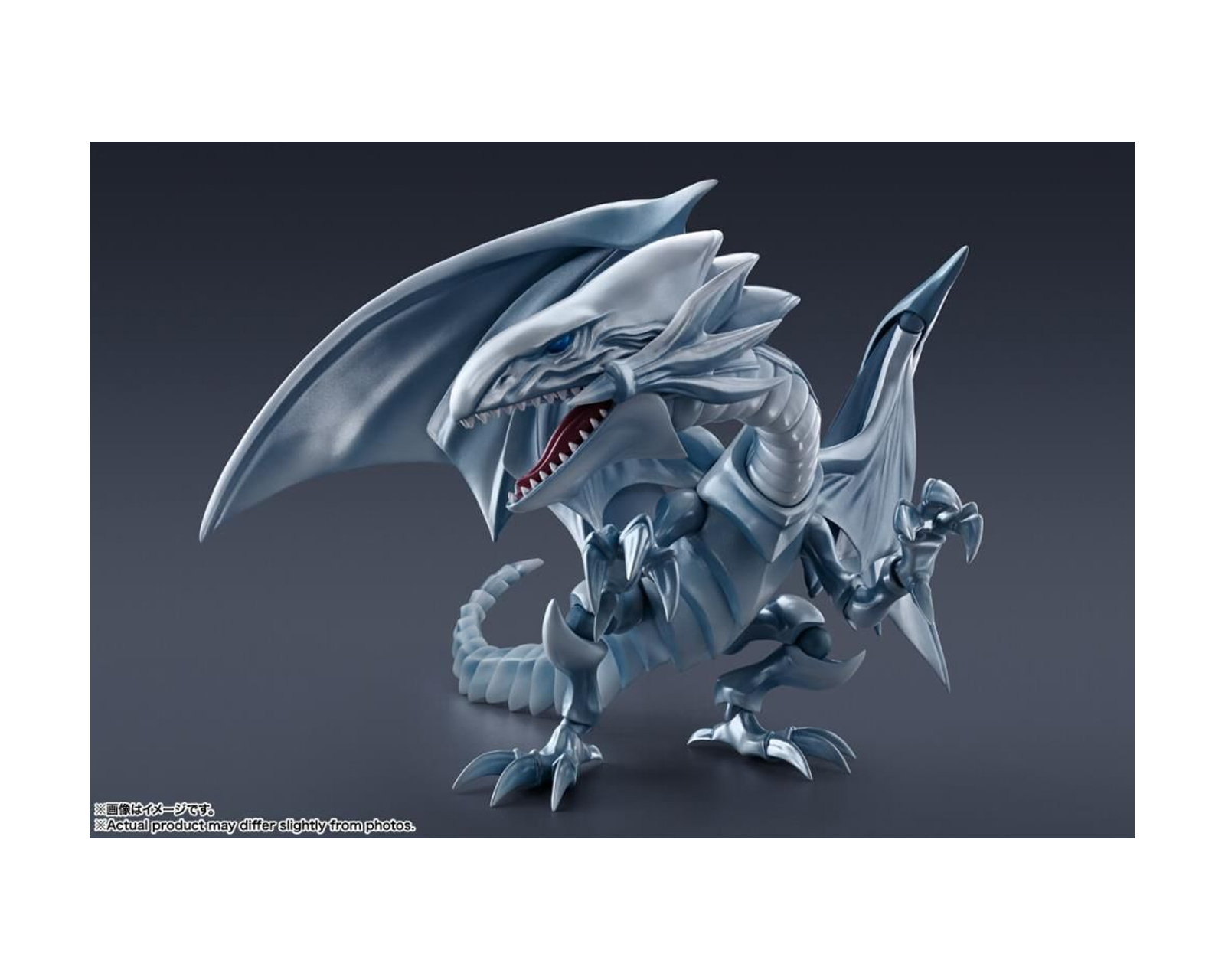 Foto 4 pulgar | Figura de Blue-Eyes White Dragon de Yu-Gi-Oh! en S.H. MonsterArts