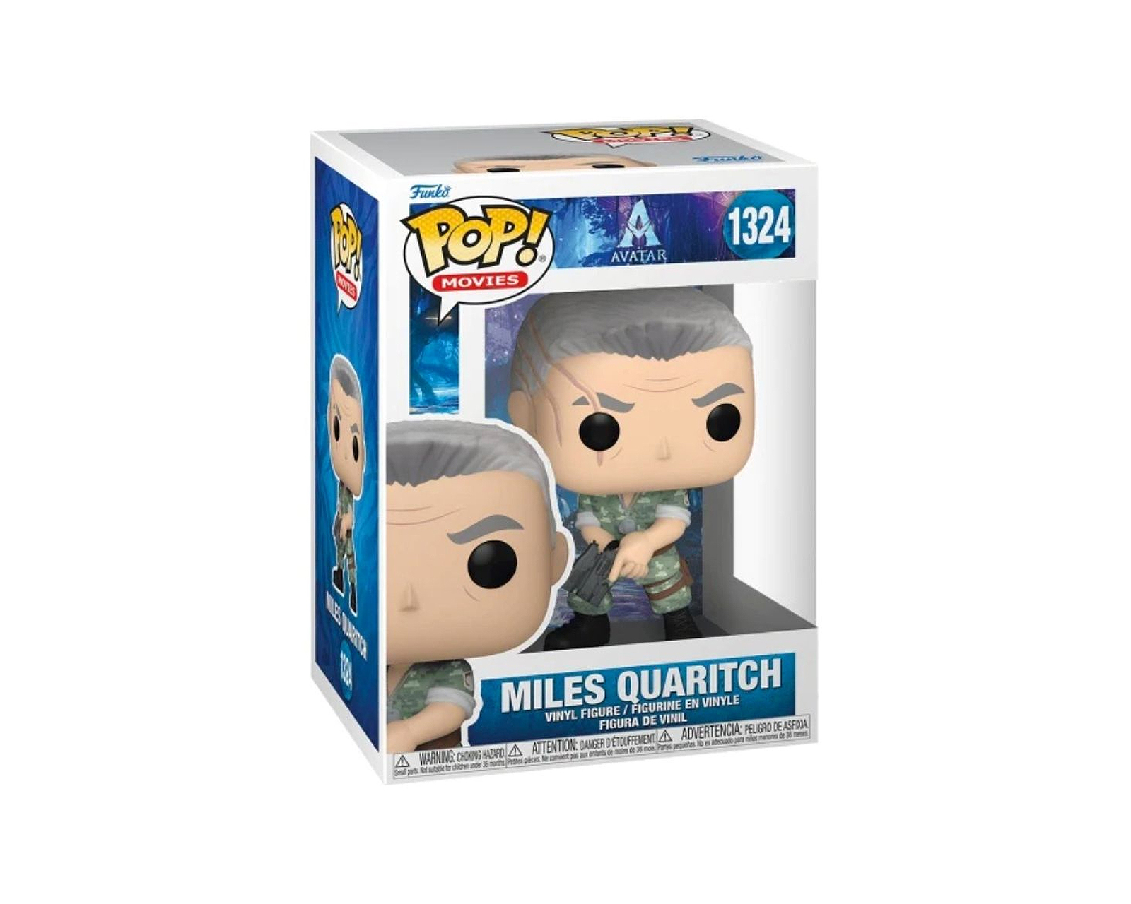 Foto 3 pulgar | Funko Pop Movies Avatar - Miles Quaritch 1324