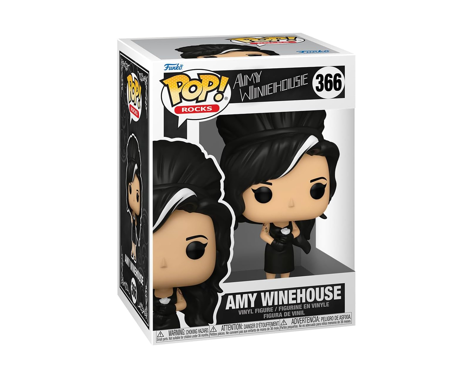 Foto 3 pulgar | Figura Funko Pop Rocks Amy Winehouse 366