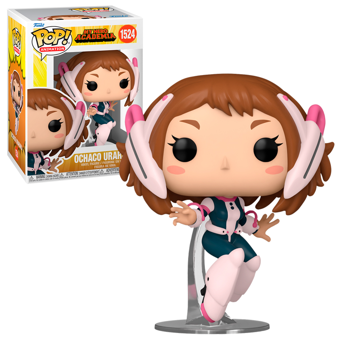 Foto 4 pulgar | Funko Pop Ochaco Uraraka 1524 My Hero Academia Anime Manga