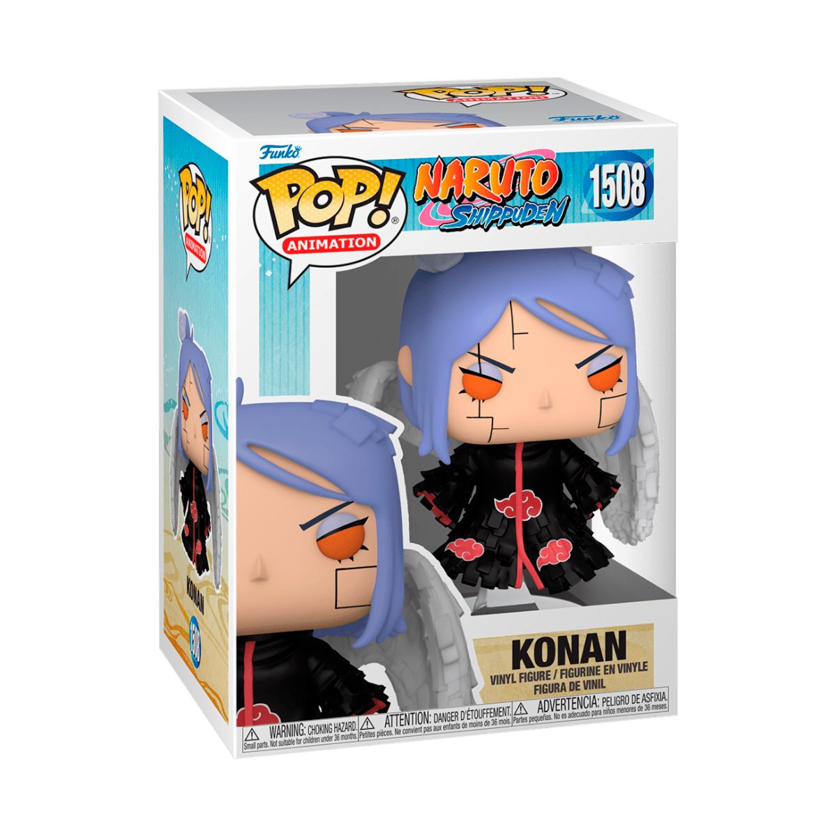 Foto 3 pulgar | Funko Pop Konan 1508 Naruto Shippuden Anime Manga