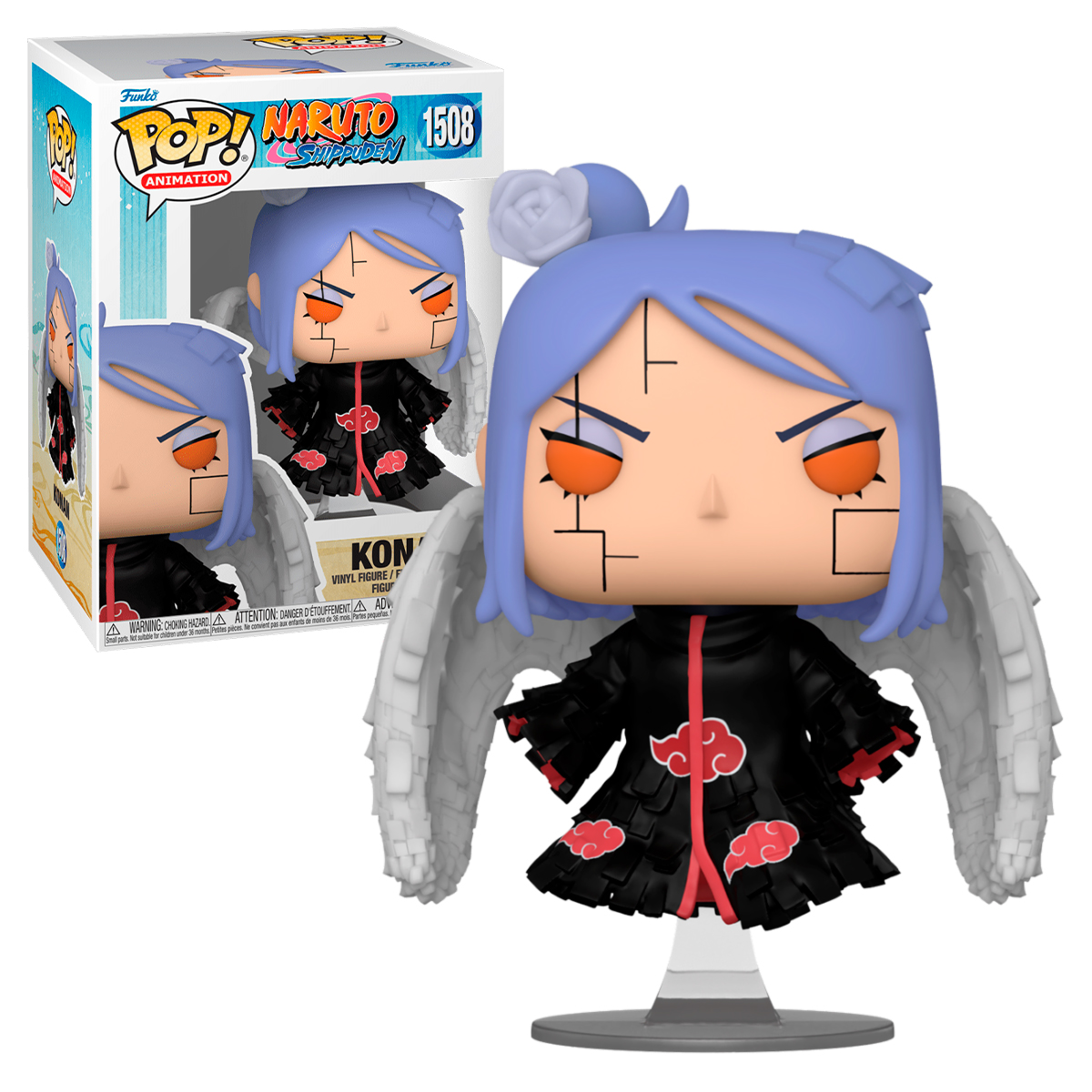Foto 4 pulgar | Funko Pop Konan 1508 Naruto Shippuden Anime Manga