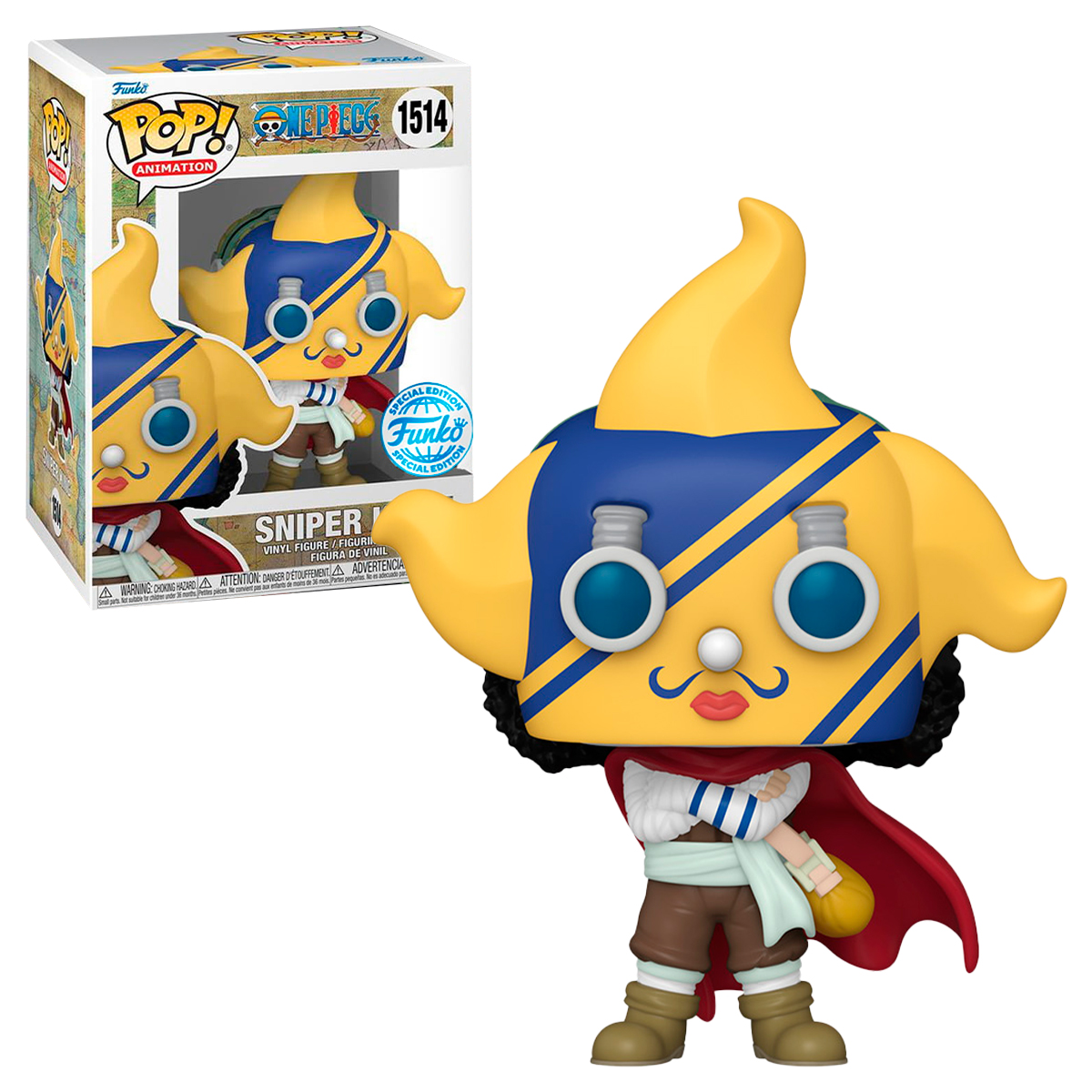Foto 4 pulgar | Funko Pop Sniper King 1514 One Piece Anime Manga