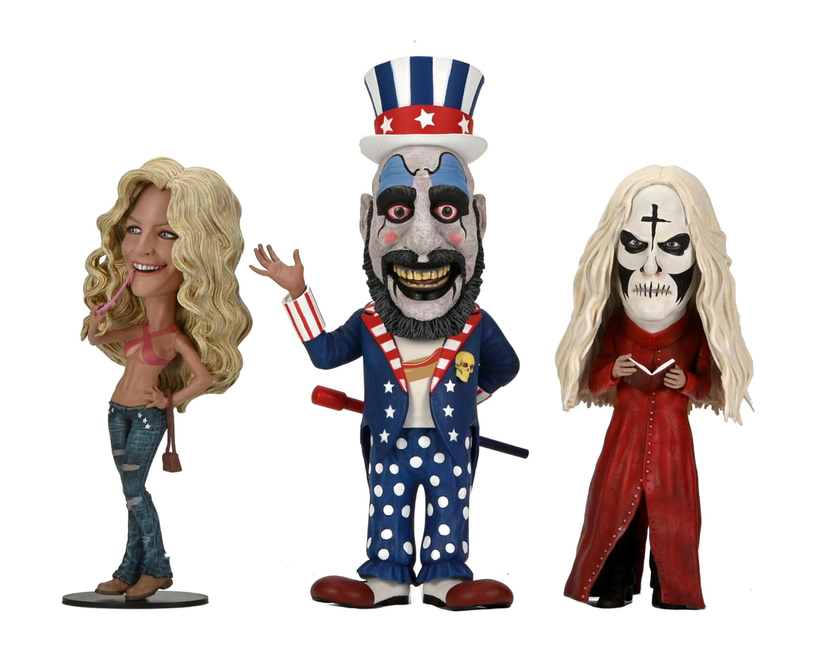 Figuras Neca House Of 1000 Corpses Little Big Head 3pk