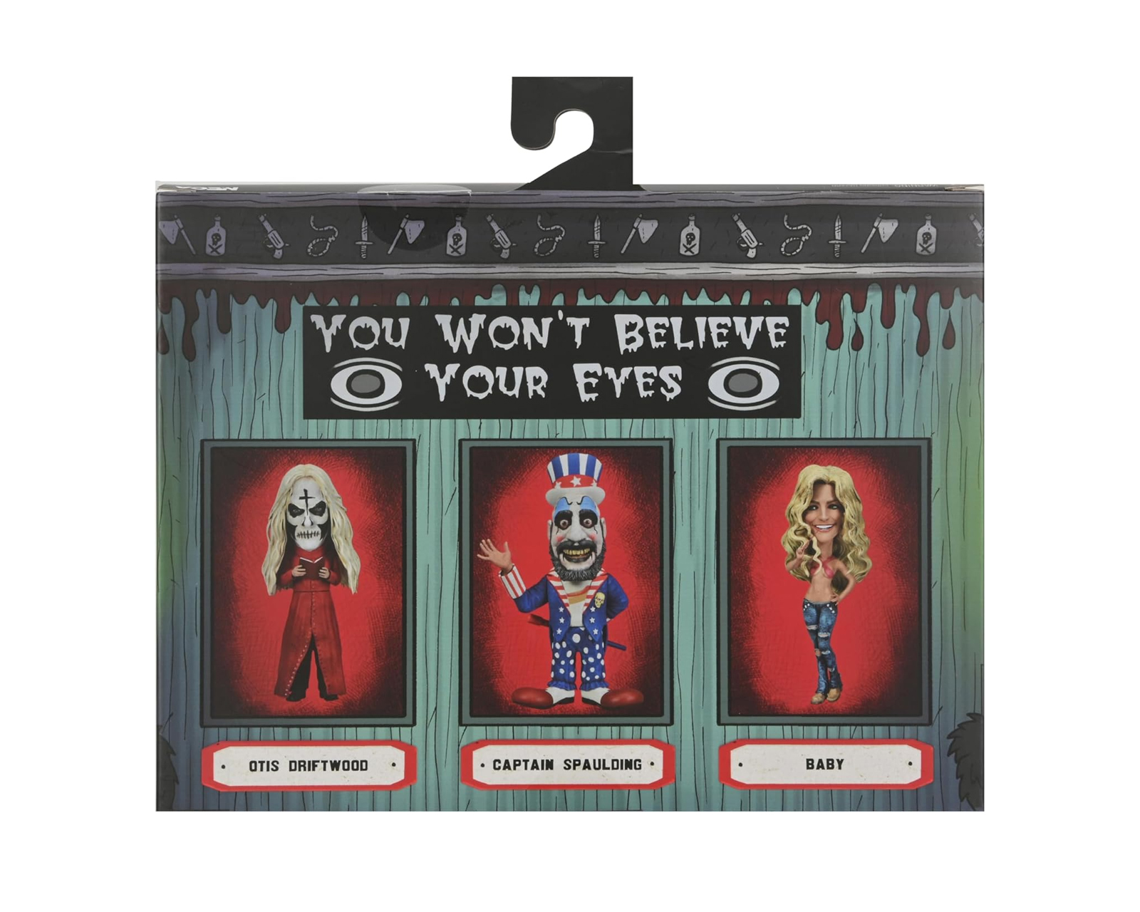 Foto 4 pulgar | Figuras Neca House Of 1000 Corpses Little Big Head 3pk