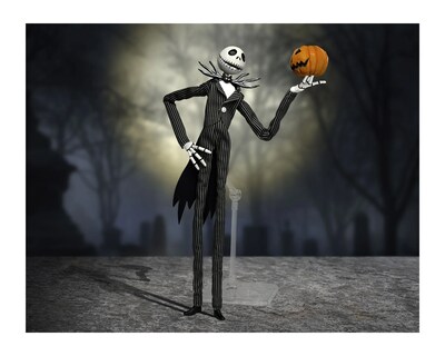 Foto 3 | Figura Neca Nightmare Before Christmas Jack Skellington Calabaza