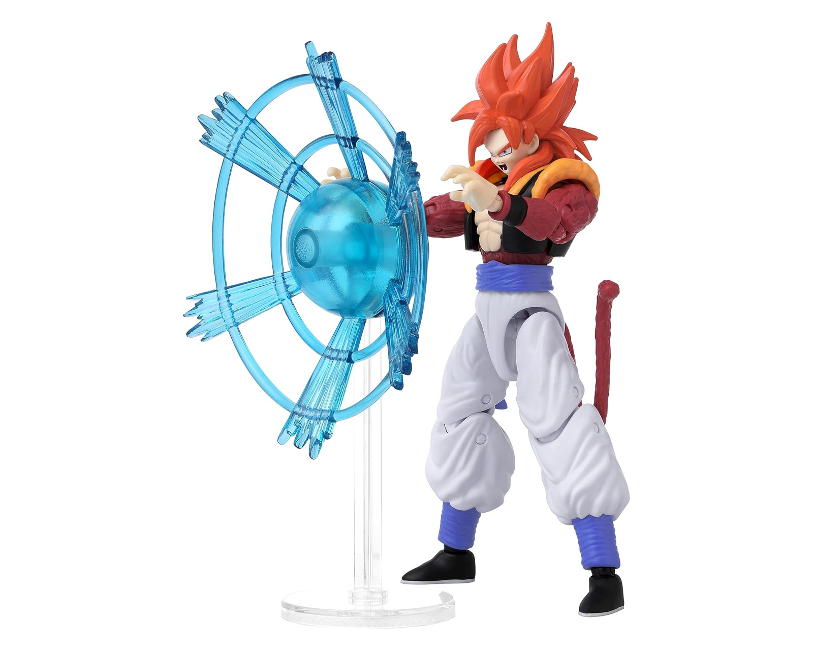 Foto 3 pulgar | Figura de Acción Bandai Dragon Stars Powerup Dragon Ball Super Saiyan 4 Gogeta