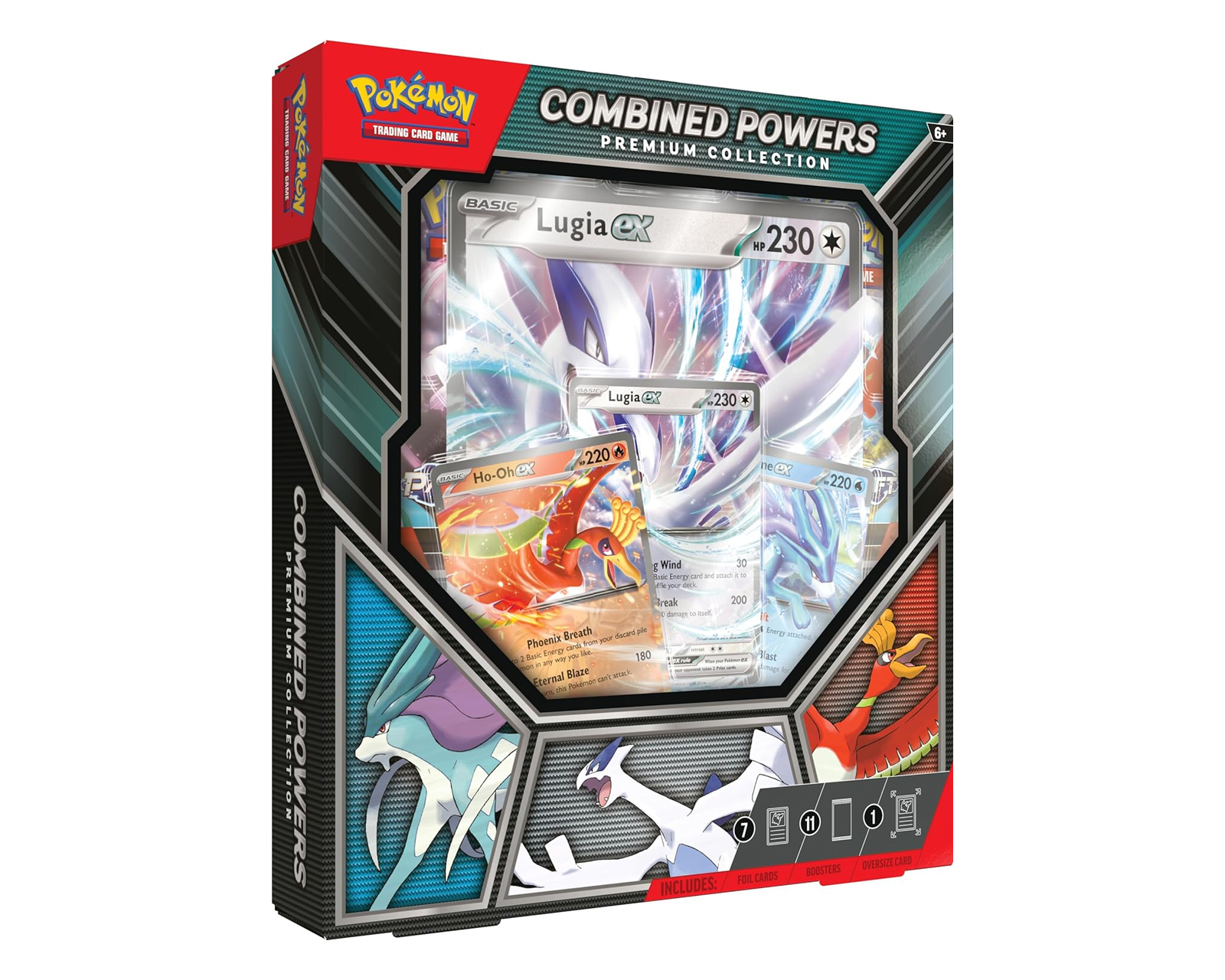 Foto 2 pulgar | Caja Pokemon Tcg Combined Powers Premium Collection Lugia Ex