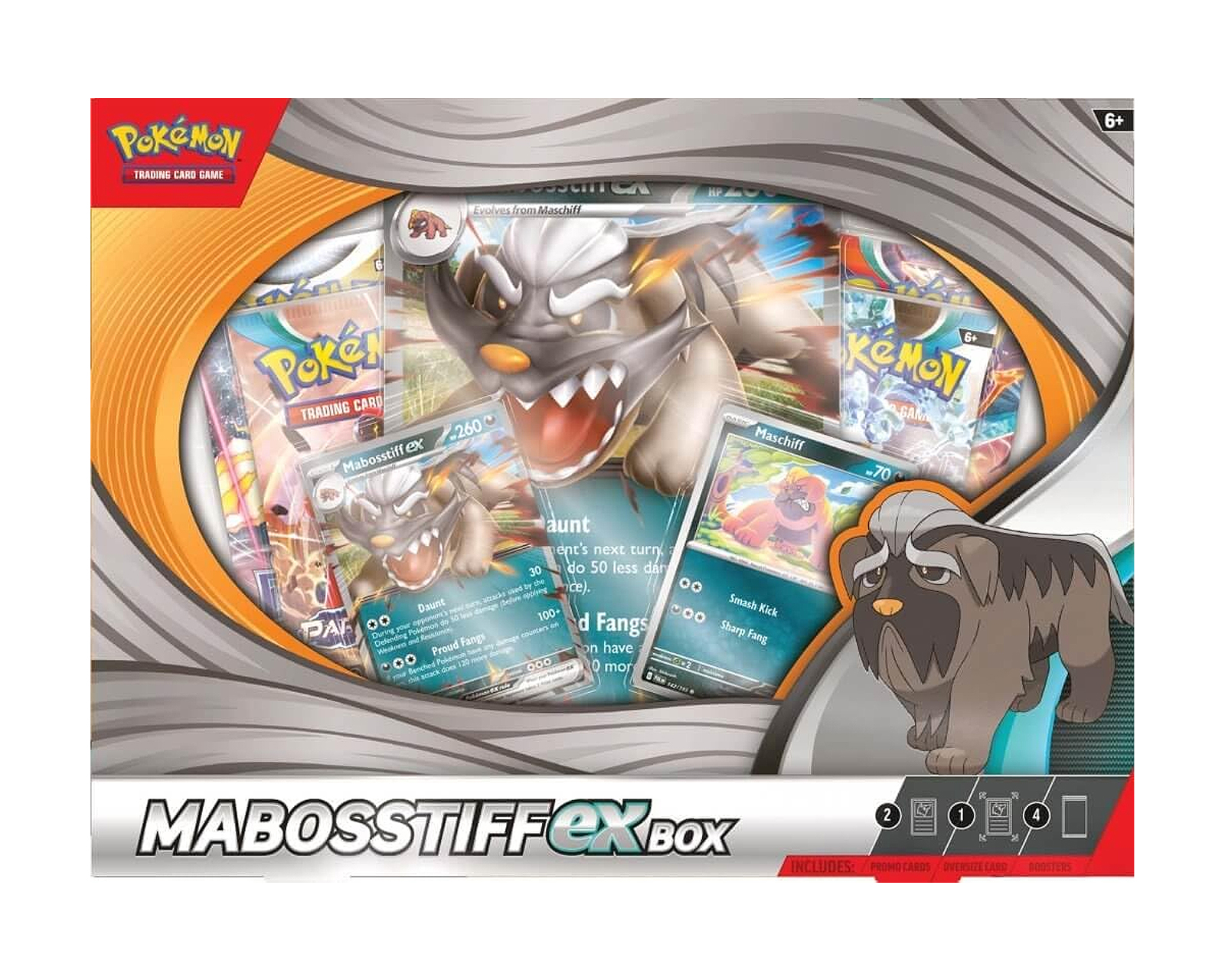 Foto 1 | Caja Cartas Pokémon Tcg Mabosstiff Ex Box Inglés