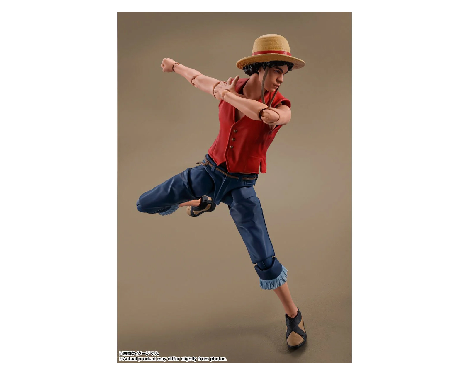 Foto 4 pulgar | Bandai Sh Figuarts One Piece - Monkey D Luffy Netflix Series