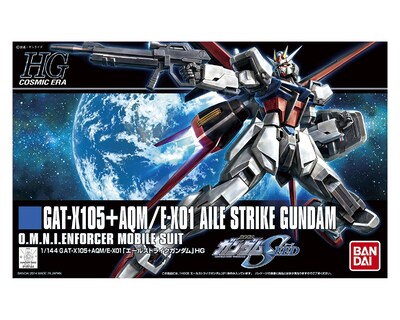Foto 4 | Figura Bandai Hobby Gundam Hgce Aile Strike 1/144 Model Kit