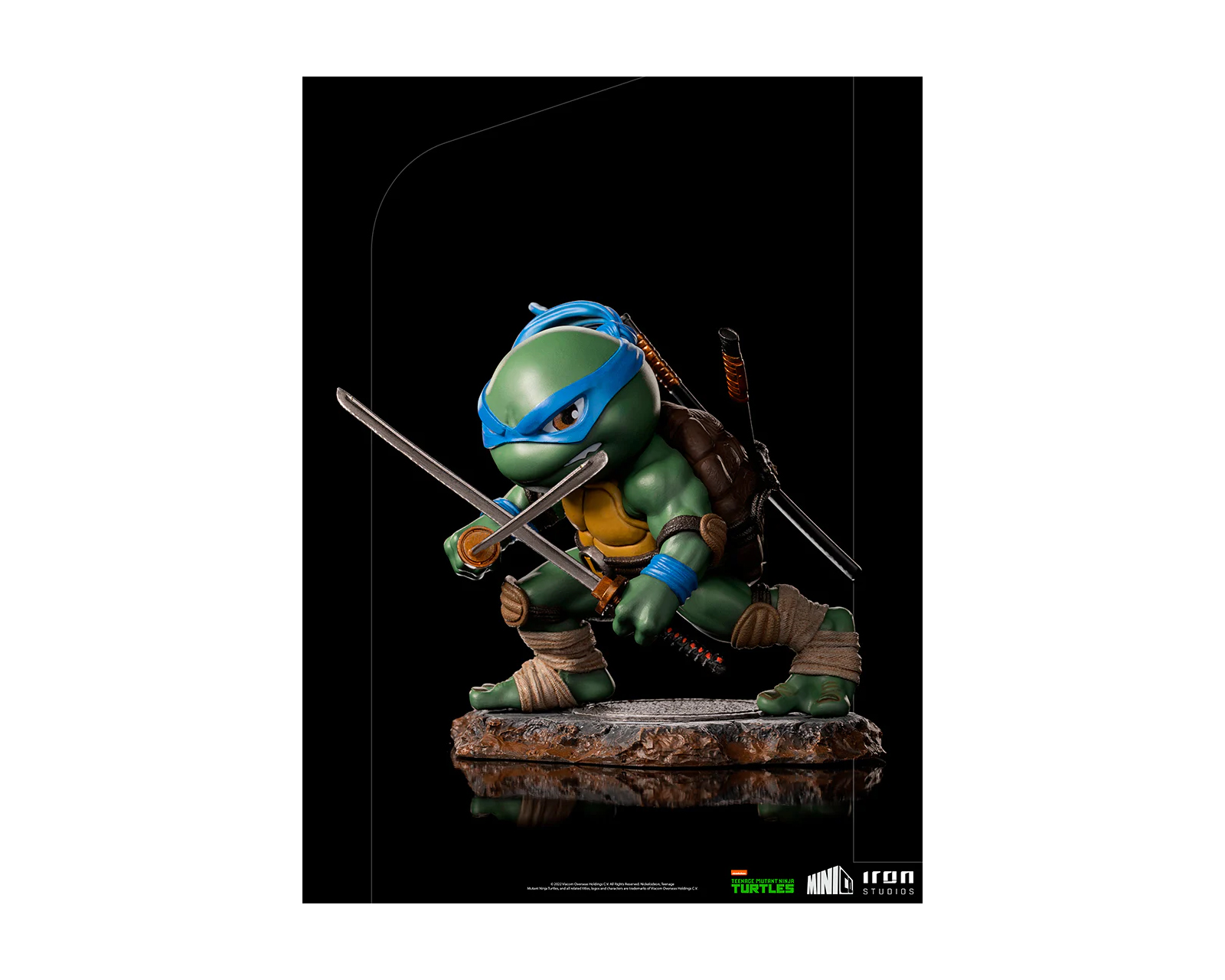 Foto 3 pulgar | Iron Studios Minico Tmnt Tortugas Ninjas - Leonardo