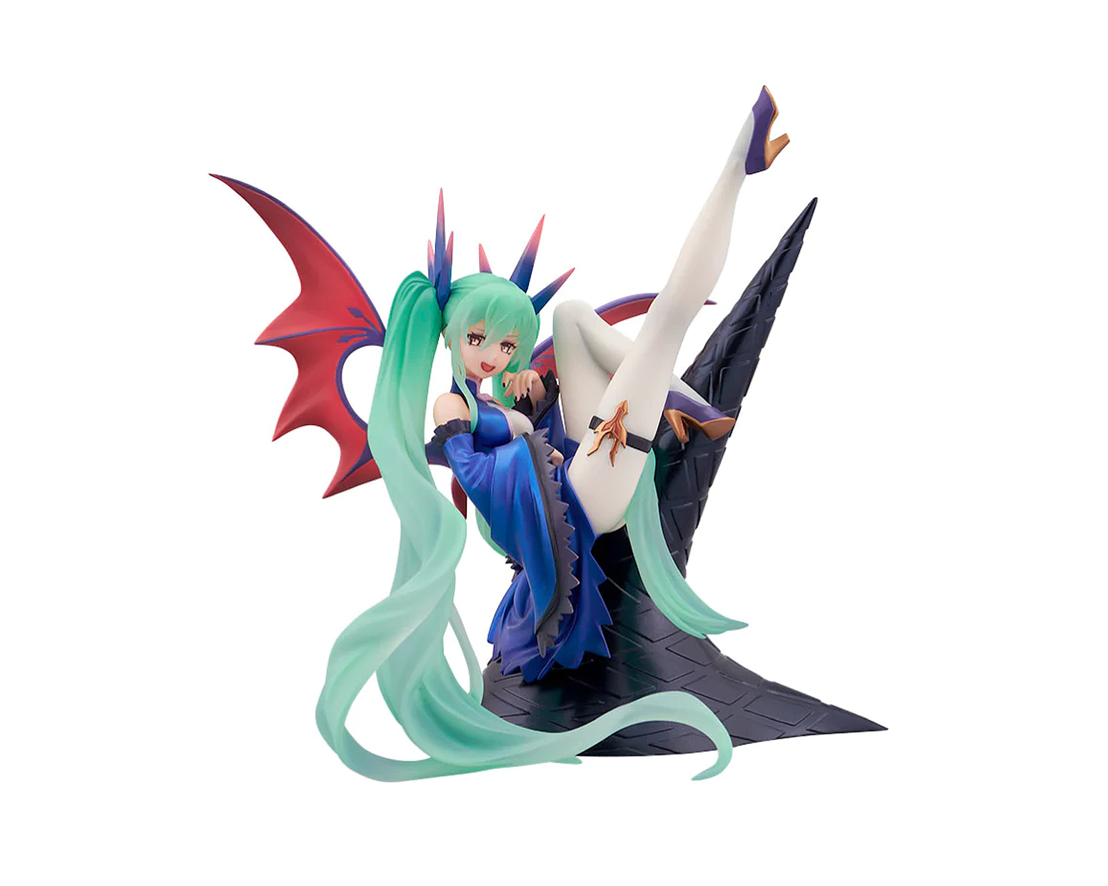 Foto 2 pulgar | Figura Furyu Tenitol Hatsune Miku - Hatsune Miku Dark