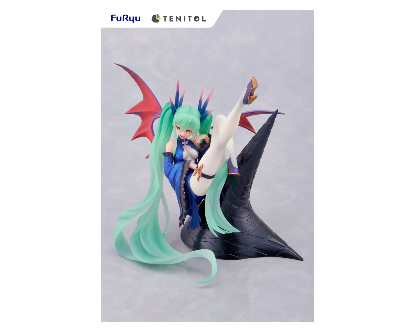 Foto 3 pulgar | Figura Furyu Tenitol Hatsune Miku - Hatsune Miku Dark