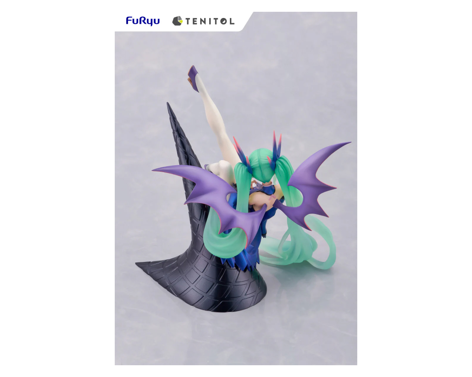 Foto 4 pulgar | Figura Furyu Tenitol Hatsune Miku - Hatsune Miku Dark
