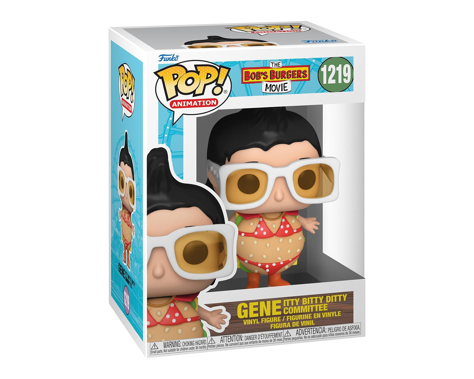 Foto 3 pulgar | Funko Pop! Bob's Burgers Gene Bikini Burger