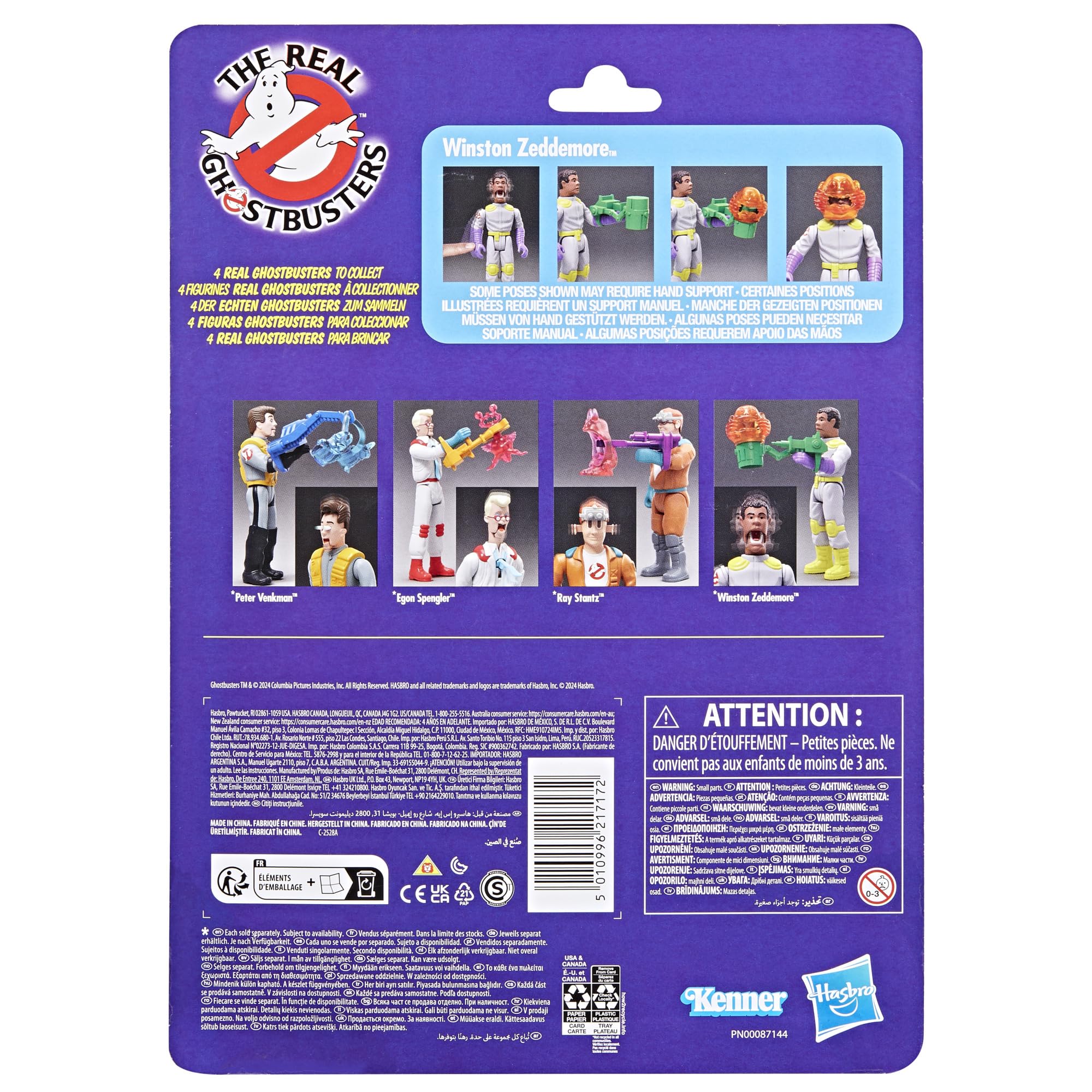 Foto 3 pulgar | Figura de Acción Los Cazafantasmas Kenner Classics Winston Zeddemore - Venta Internacional
