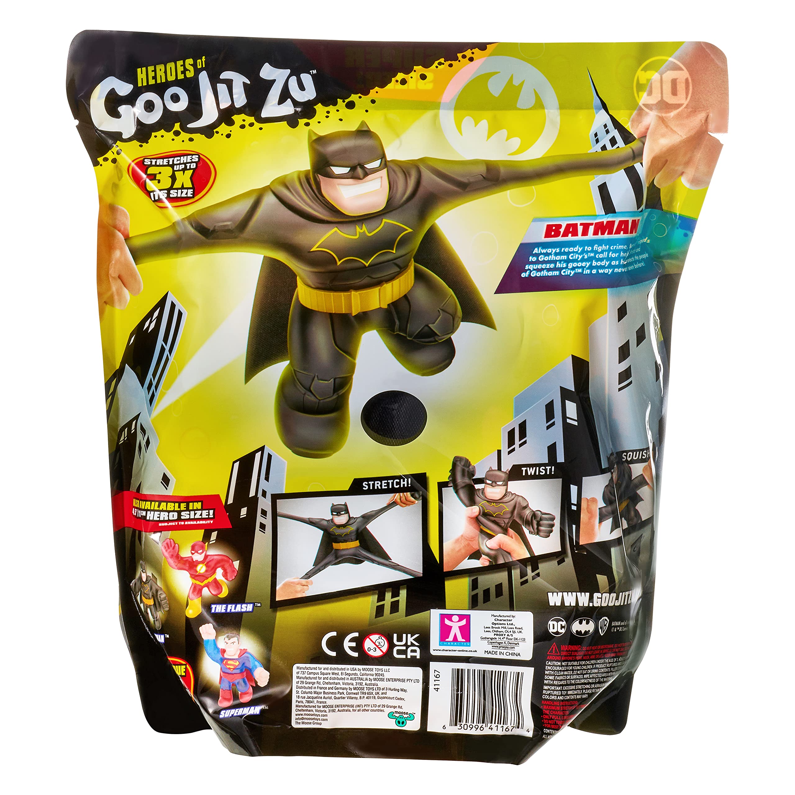 Foto 8 pulgar | Figura Heroes Of Goo Jit Zu DC Supagoo Batman - Venta Internacional