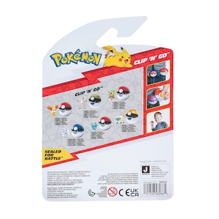 Foto 5 | Pokébola Clip'n'go Pokémon con Figura Froxy de 5 cm - Venta Internacional
