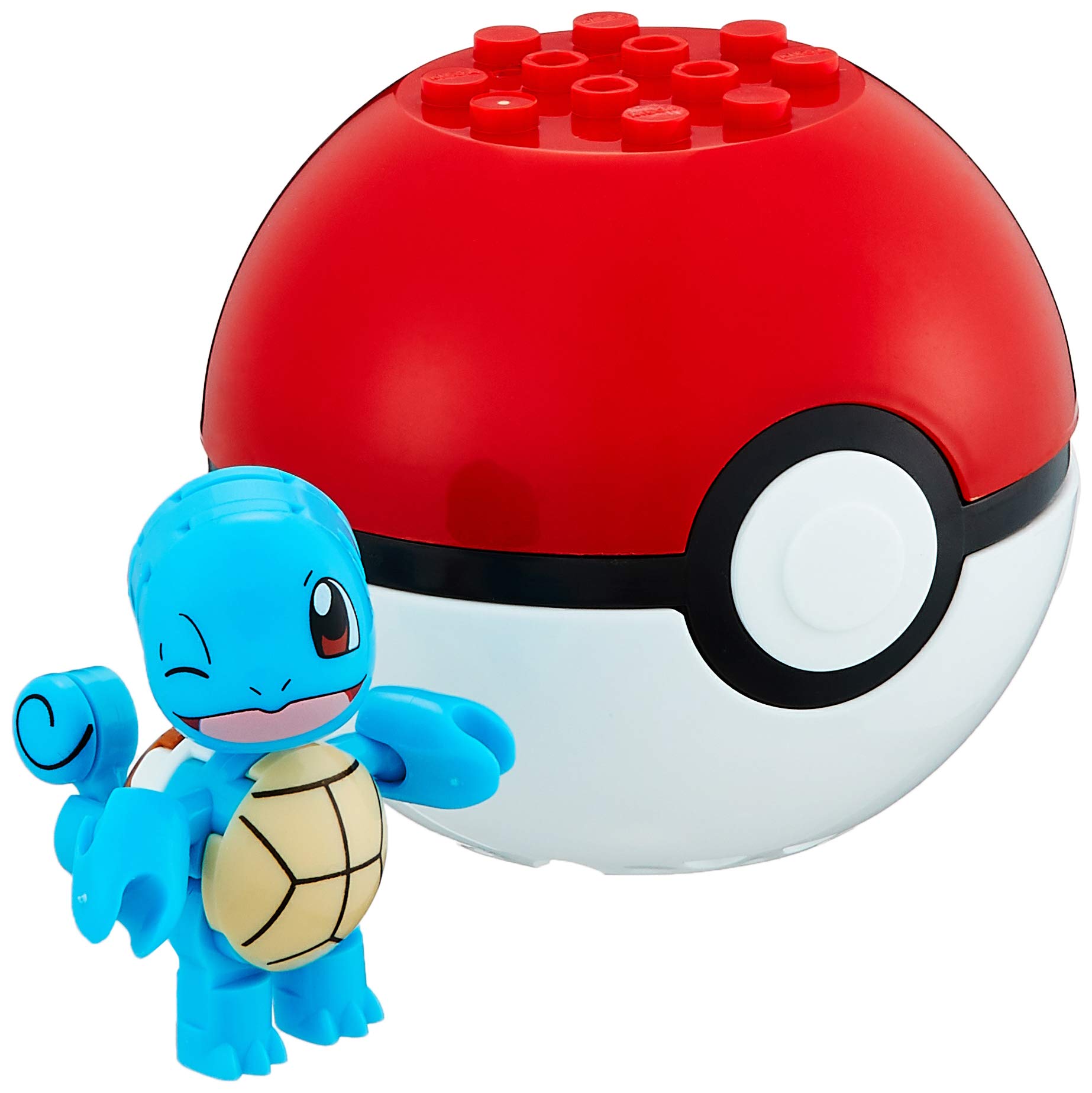 Foto 2 pulgar | Juguete de Construcción Mega Construx Pokémon Squirtle con Pokeball - Venta Internacional