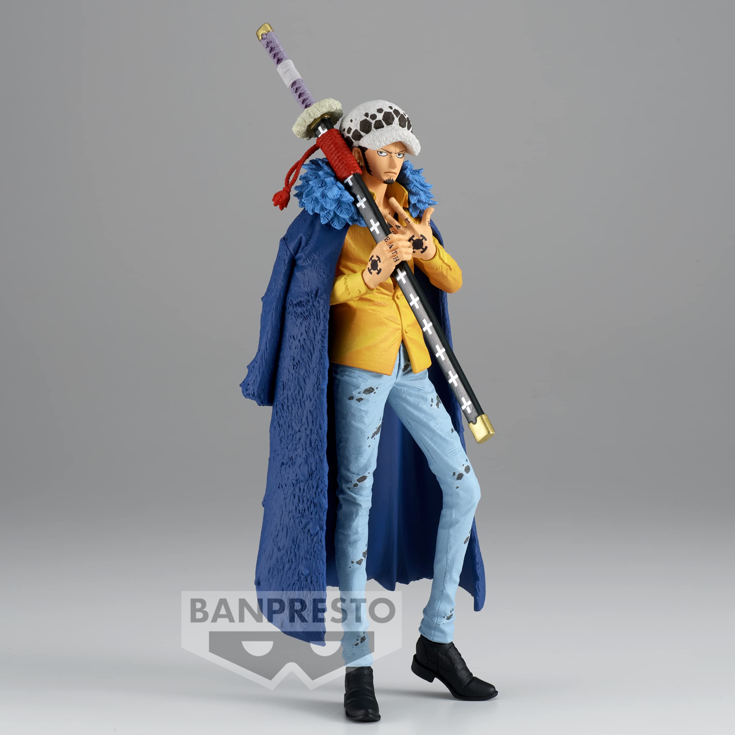 Foto 4 pulgar | Figura Banpresto One Piece La Ley de Trafalgar Wanokuni - Venta Internacional