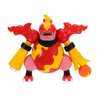 Foto 4 | Figura de Acción Pokémon Magmortar Battle con Cañón Fireball - Venta Internacional