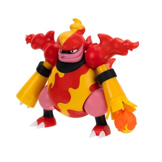 Foto 6 | Figura de Acción Pokémon Magmortar Battle con Cañón Fireball - Venta Internacional