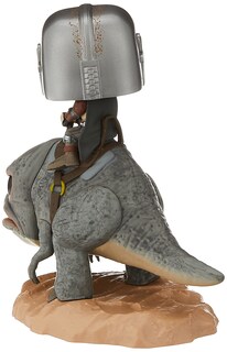 Foto 3 | Funko Pop! The Mandalorian con Blurrg - Venta Internacional