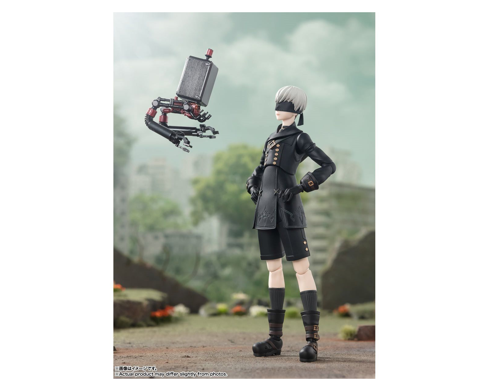 Foto 6 pulgar | Figura Bandai Sh Figuarts Nier Automata 9s Ver 1.1a