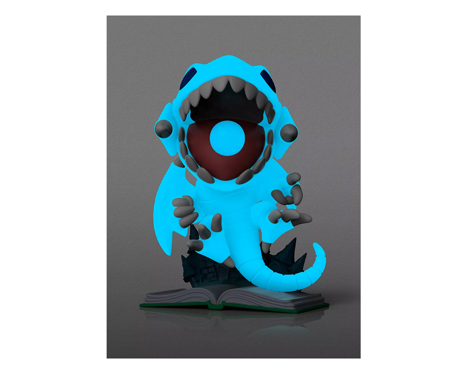 Foto 3 pulgar | Funko Pop Yu Gi Oh Dragon Blue Eyes Toon Glow 6 Pulgadas