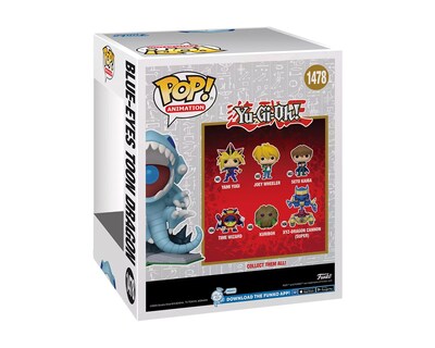 Foto 4 | Funko Pop Yu Gi Oh Dragon Blue Eyes Toon Glow 6 Pulgadas